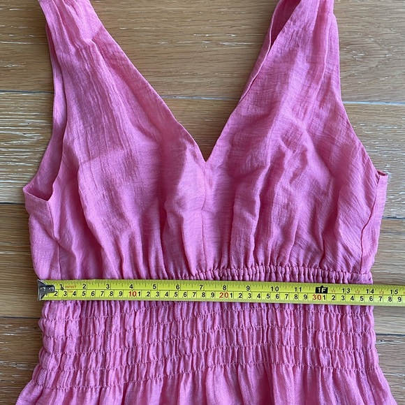 Vince Smocked Waist Midi Dress – Size S (NWOT) - Picture 4 of 6